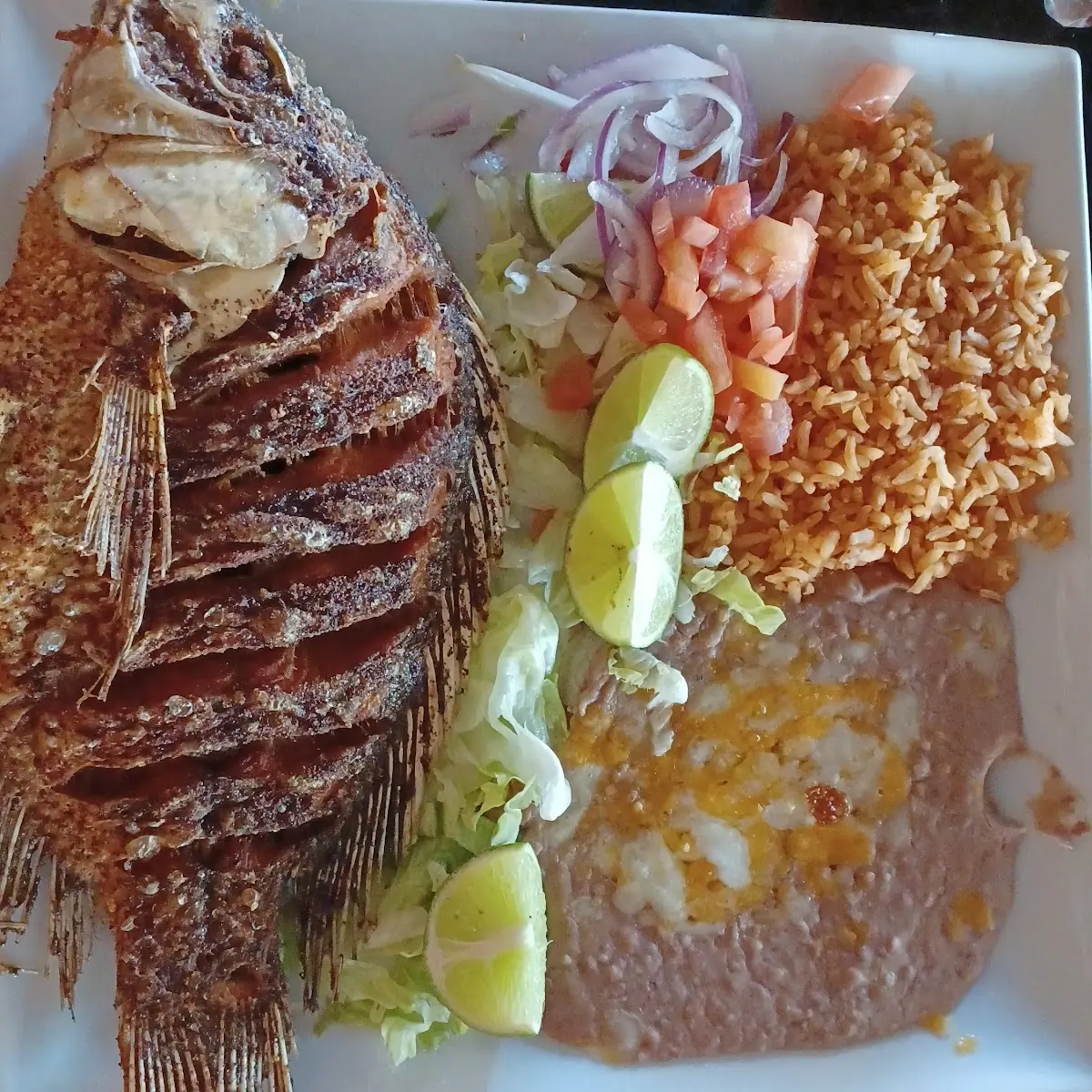 Whole Deep Fried Tilapia