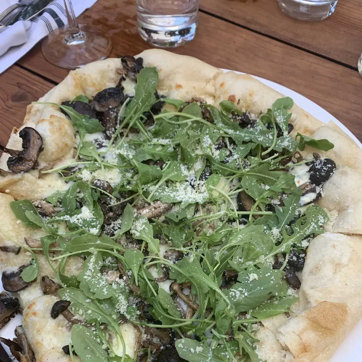 Mushroom Pizza