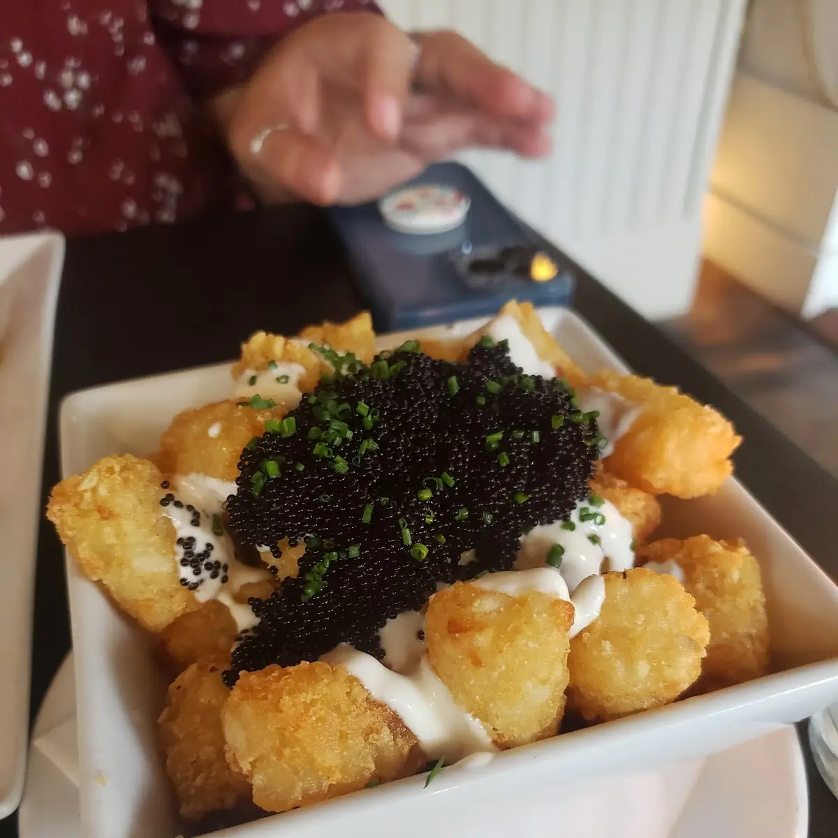 Tater Tots Caviar