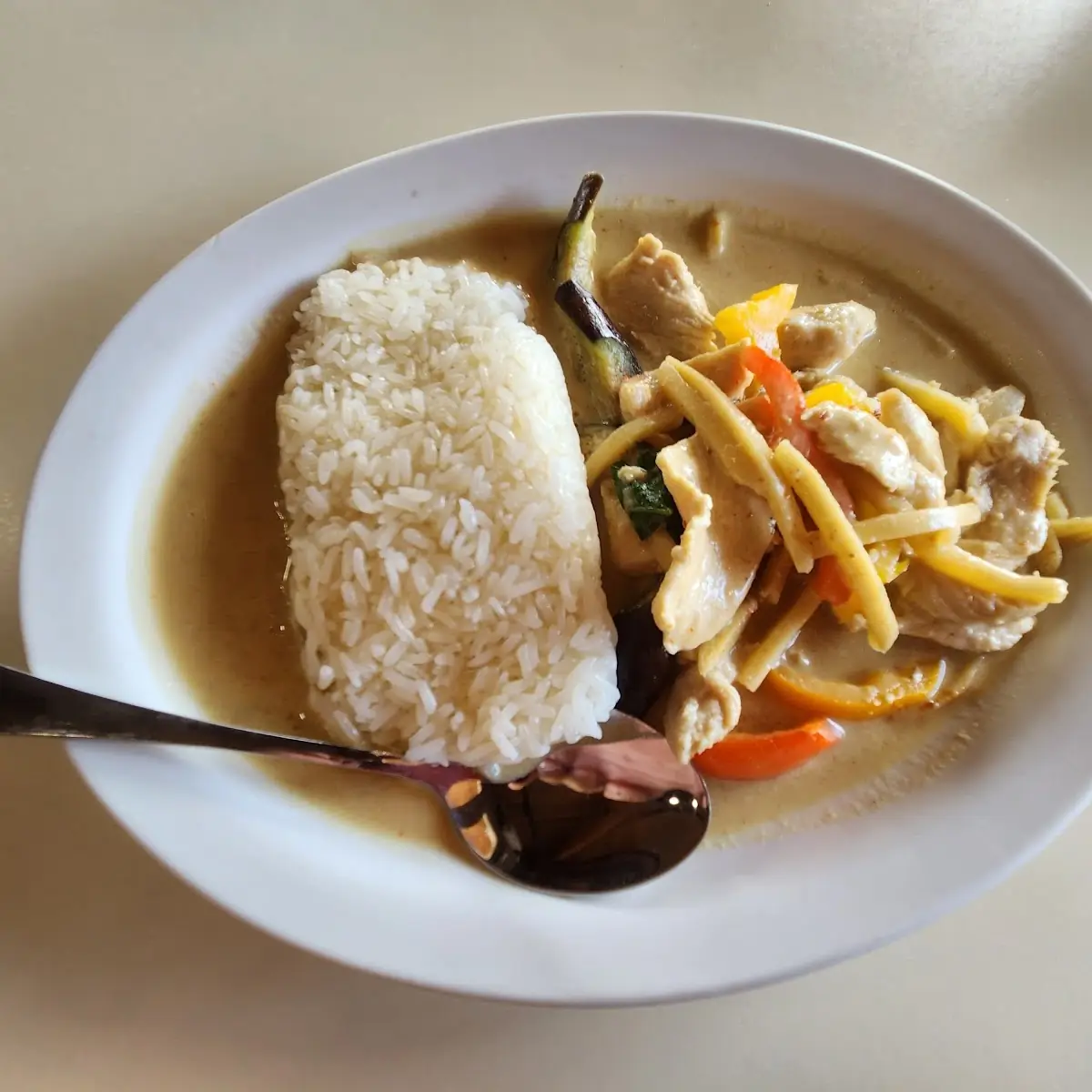 Green Curry Chicken