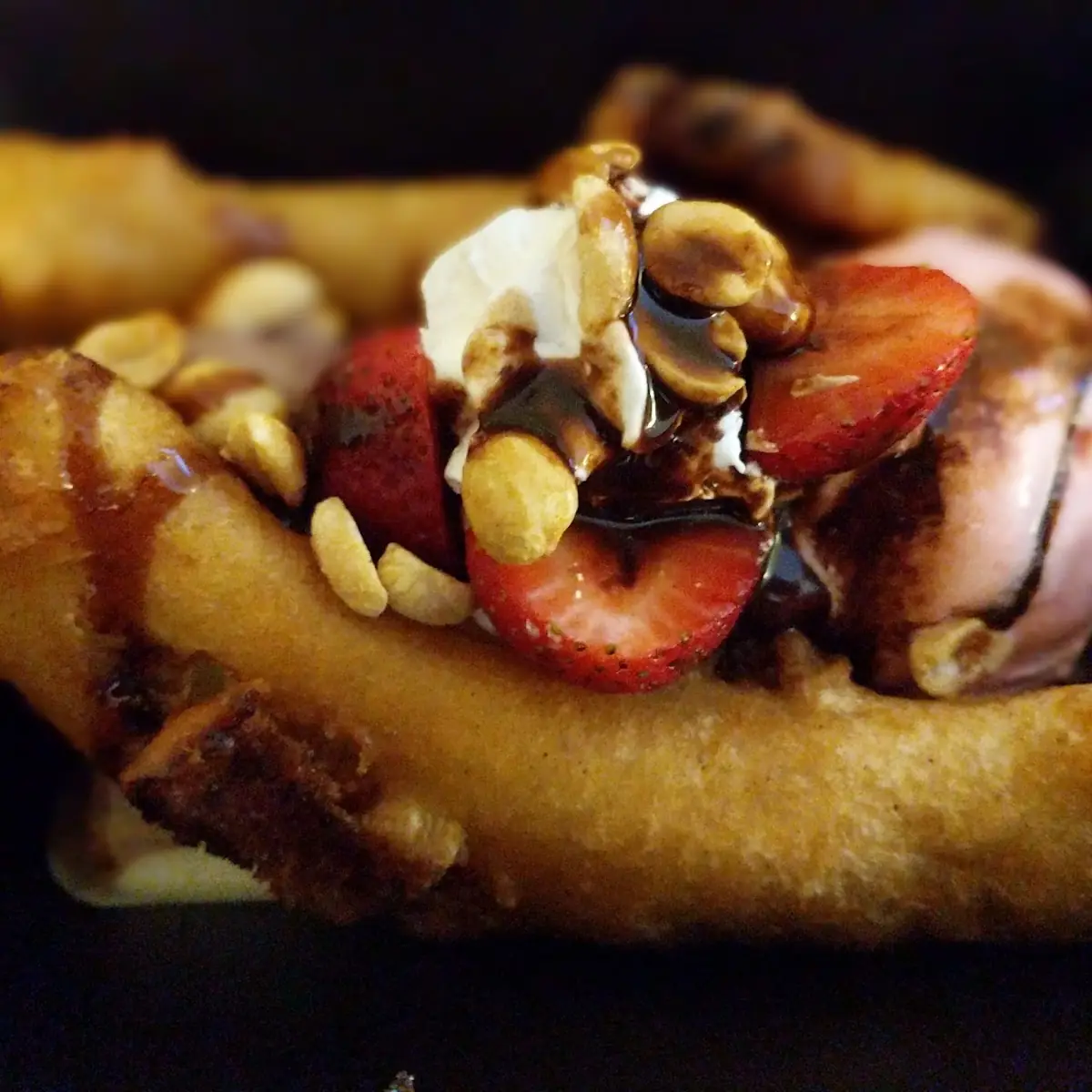 Deep Fried Banana Split