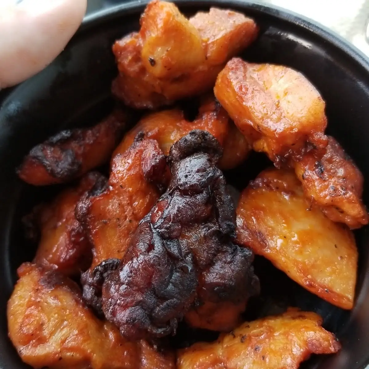 Burnt Roasted Chicken