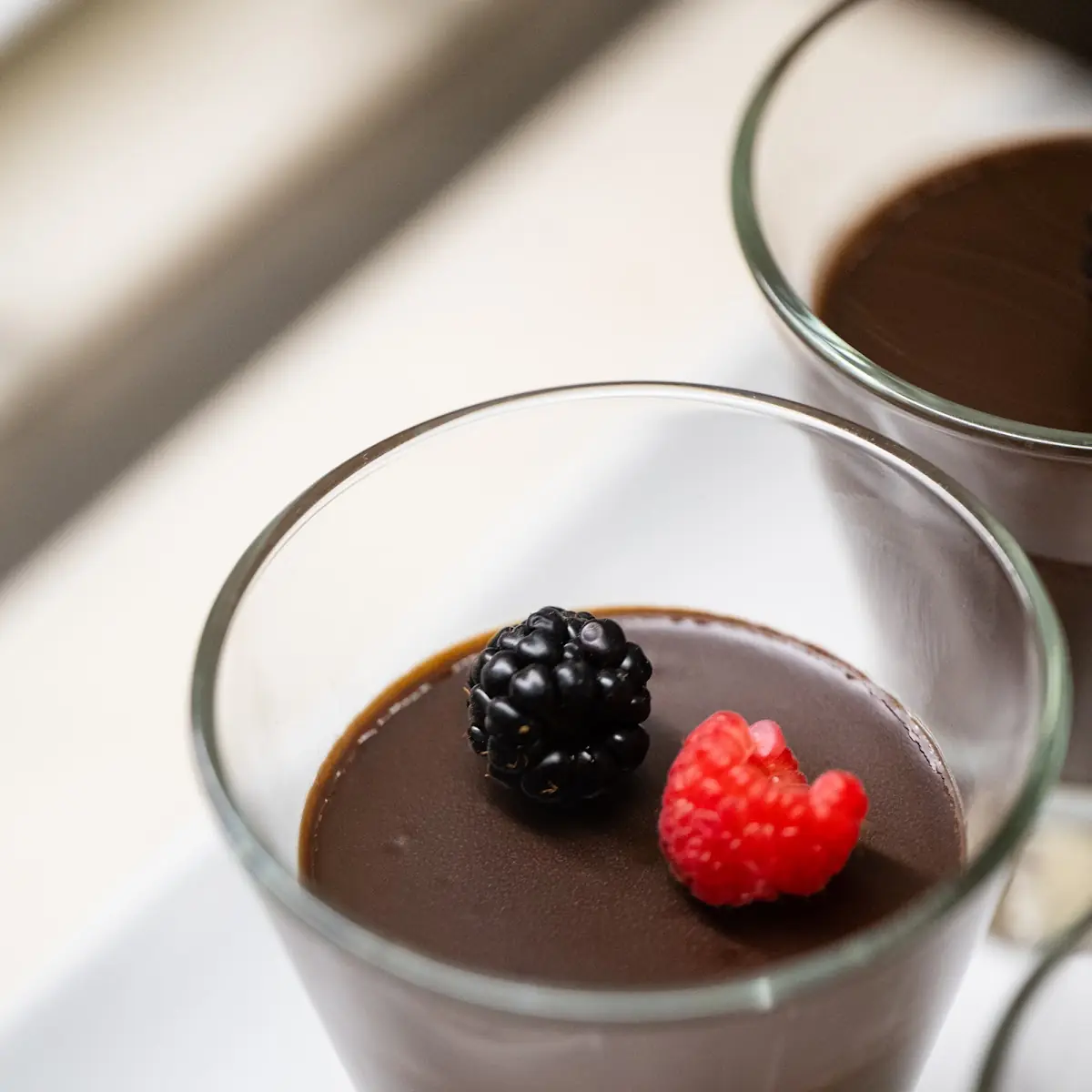 Dark Chocolate Pot De Creme
