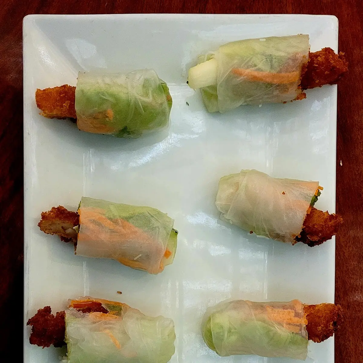 Thai Fresh Rolls Tofu Honey Dow