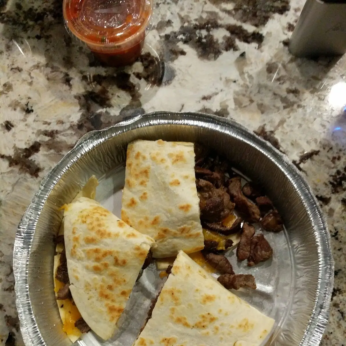 Steak Quesadilla to Go