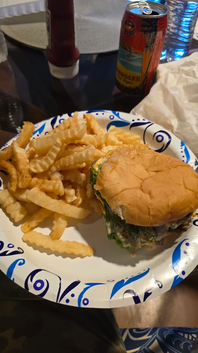 Double Cheeseburger Combo Large Fries