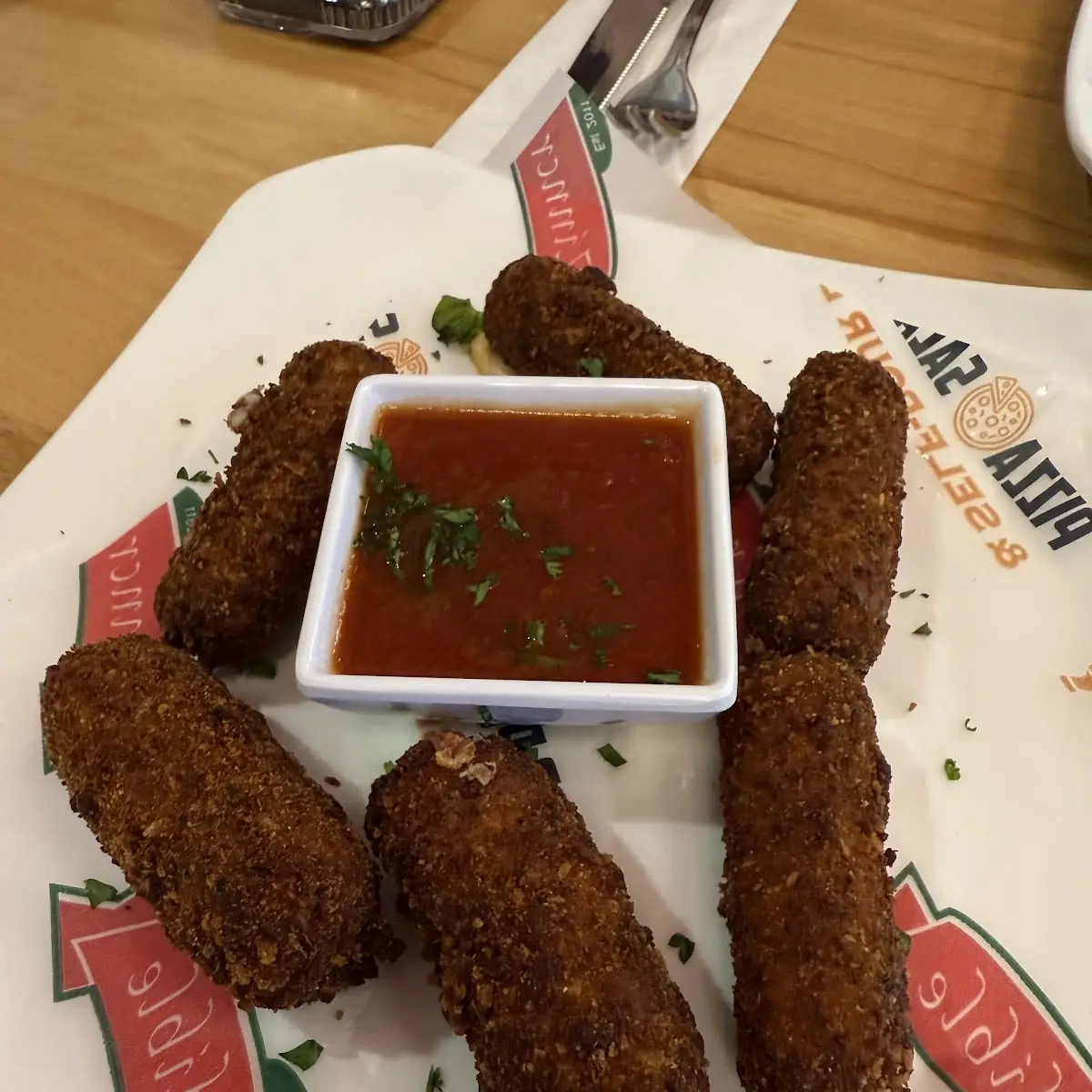 Stuffed Mozzarella Sticks
