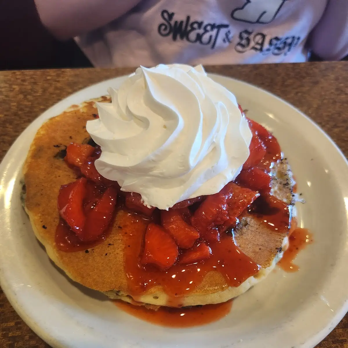 2 Blueberry Pancakes