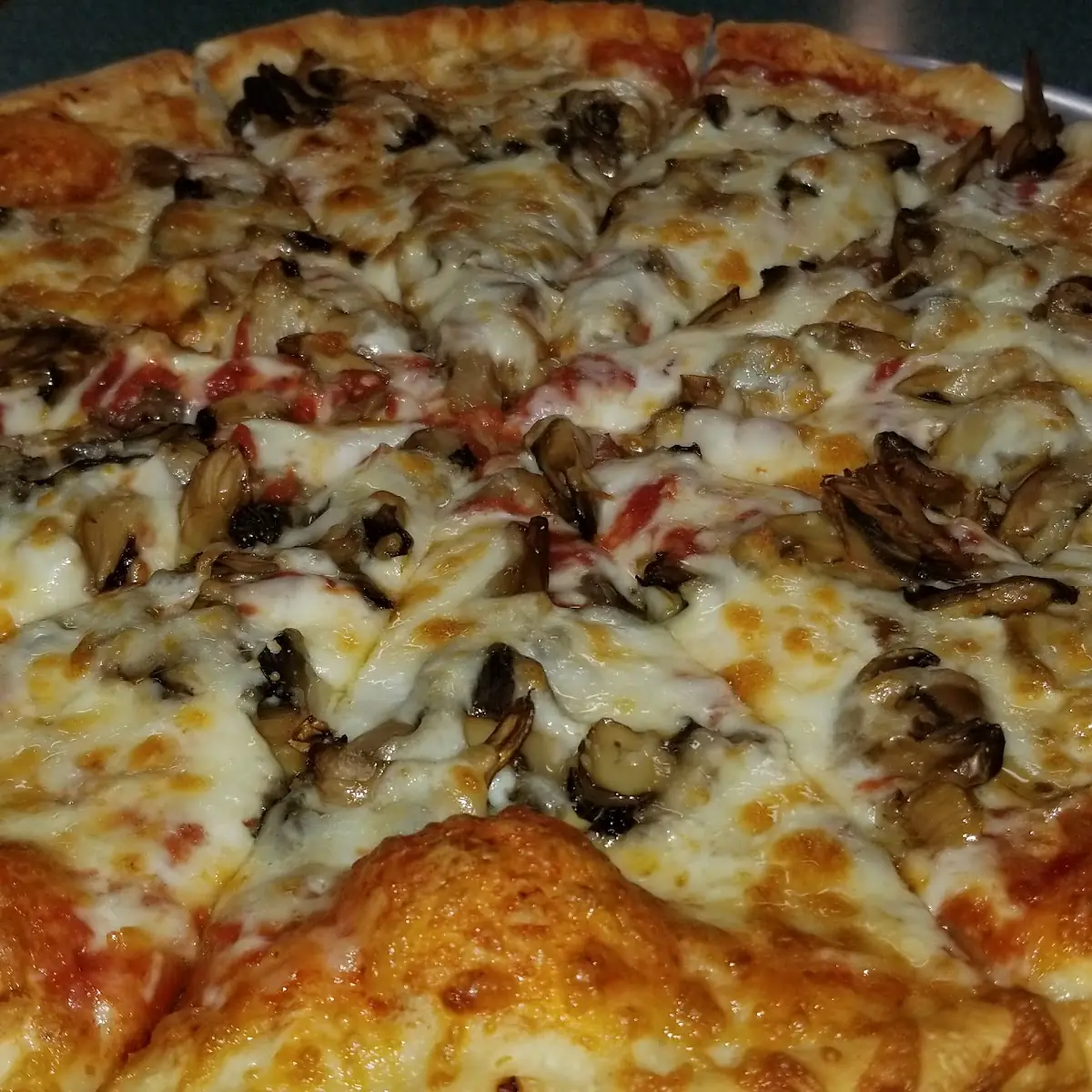 Double Mushroom Pizza