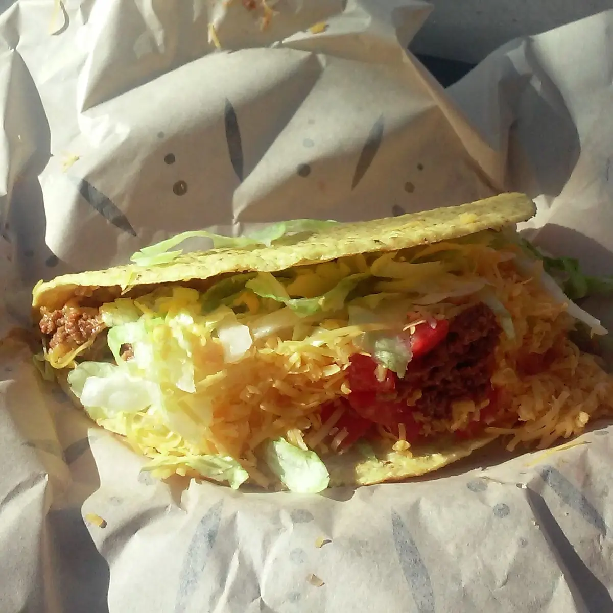 Del Taco Beef Taco