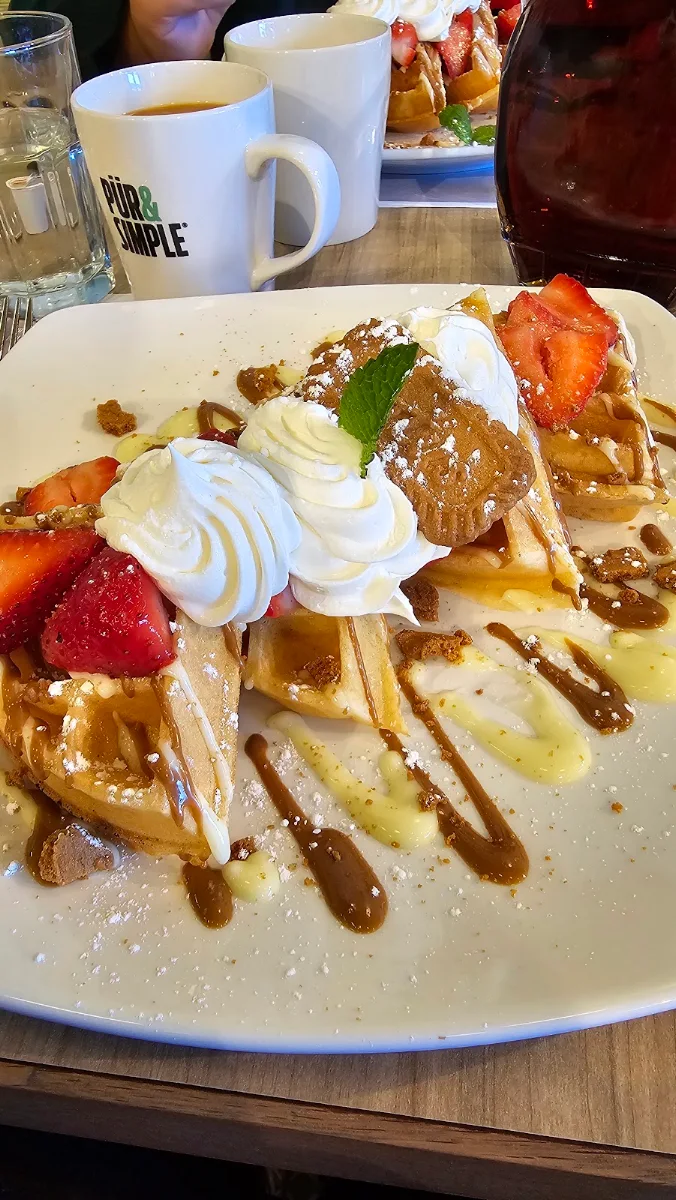 Cookie Butter Waffle, Pür & Simple