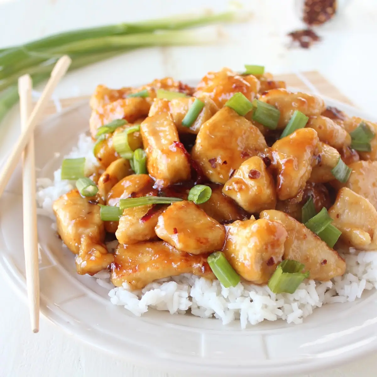 Chicken w Garlic Sauce