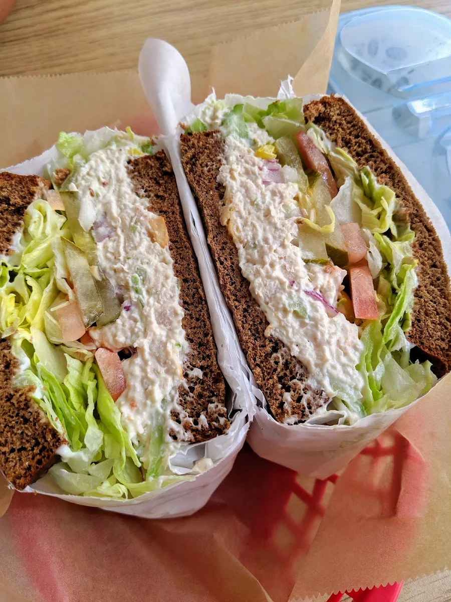 Cashew Chicken Sandwich- Bomb