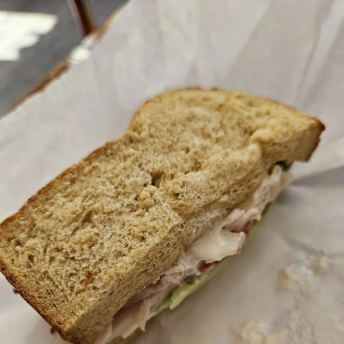 Smoked Turkey Sandwich Plate