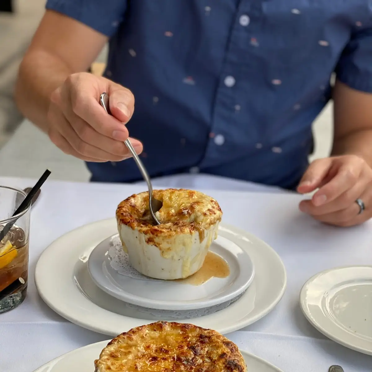 French Onion Soup Gratinée