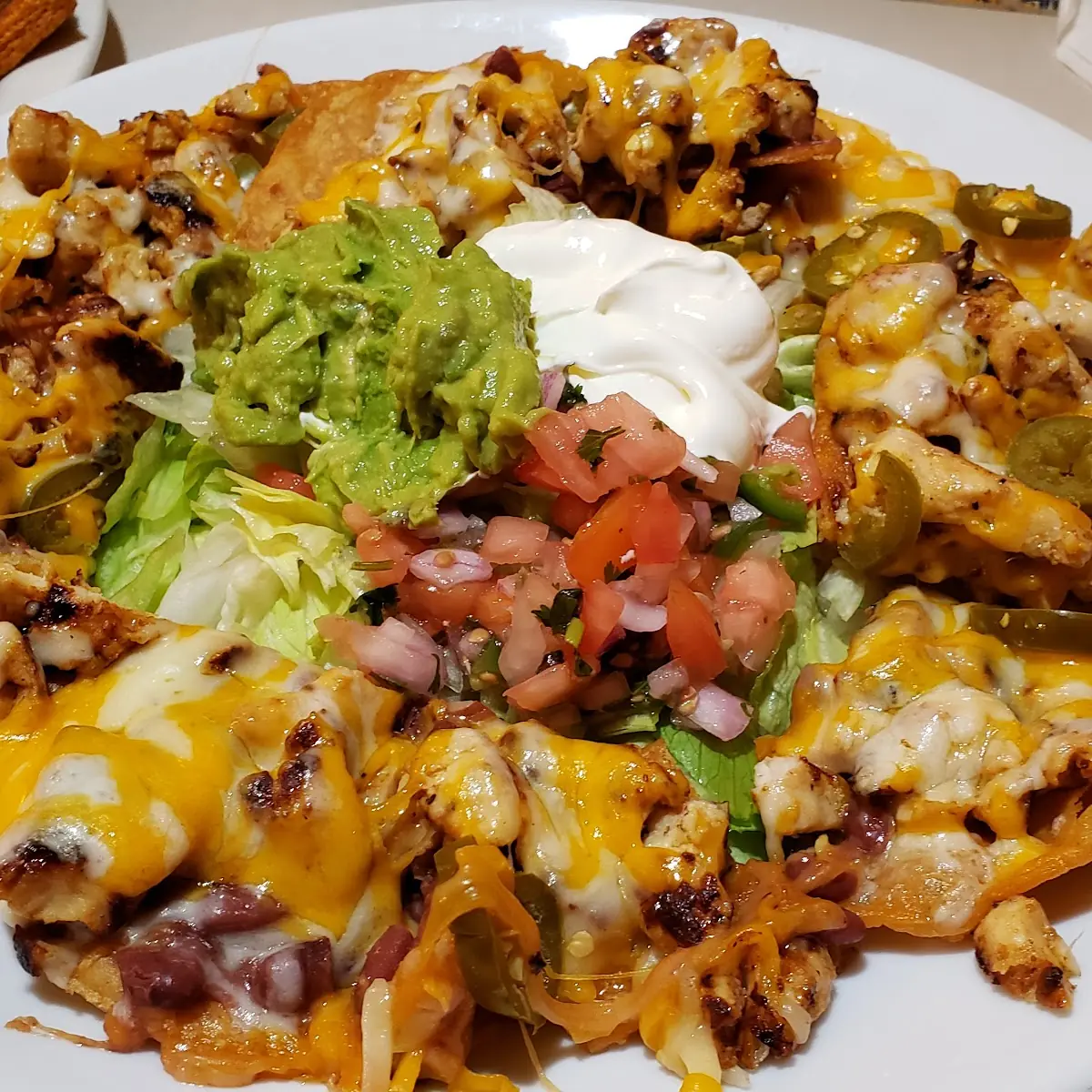 Chicken Nachos Supreme