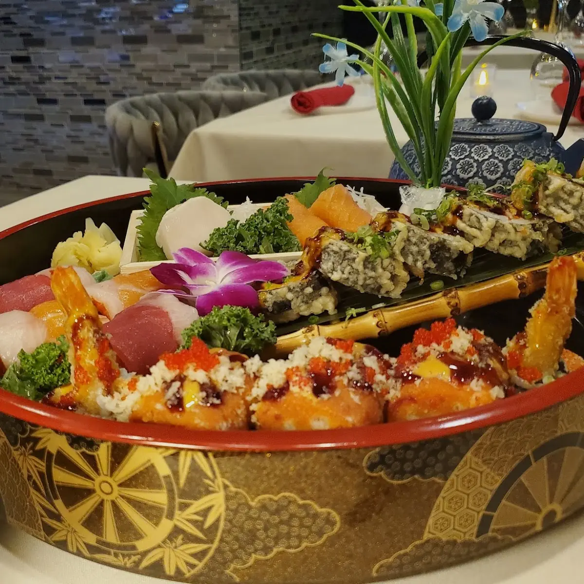 Various Sushi Rolls