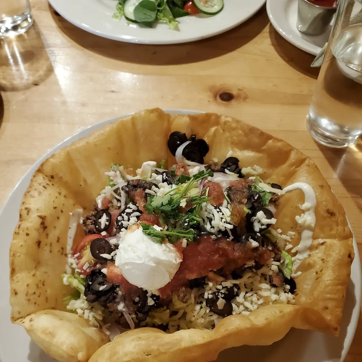 Bison Taco Salad