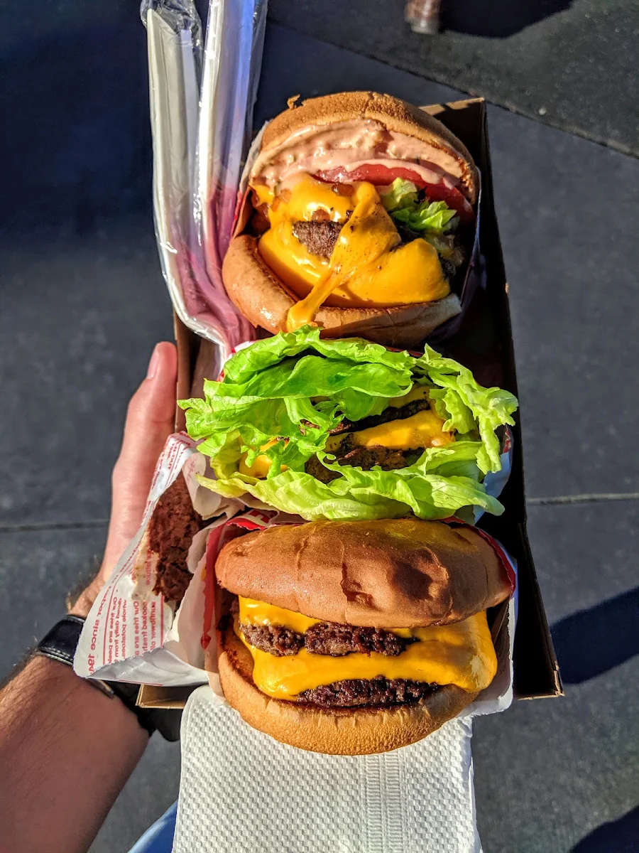 Double Double Cheeseburger Animal Style