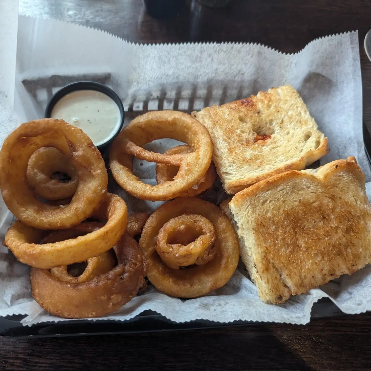 Basket Onion Rings