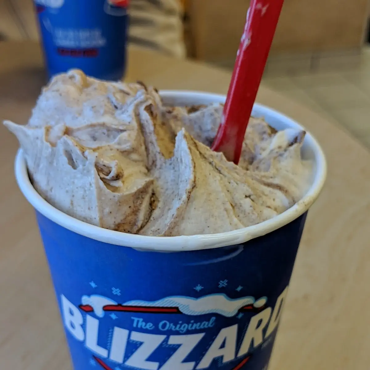 Snickerdoodle Cookie Dough Blizzard Treat