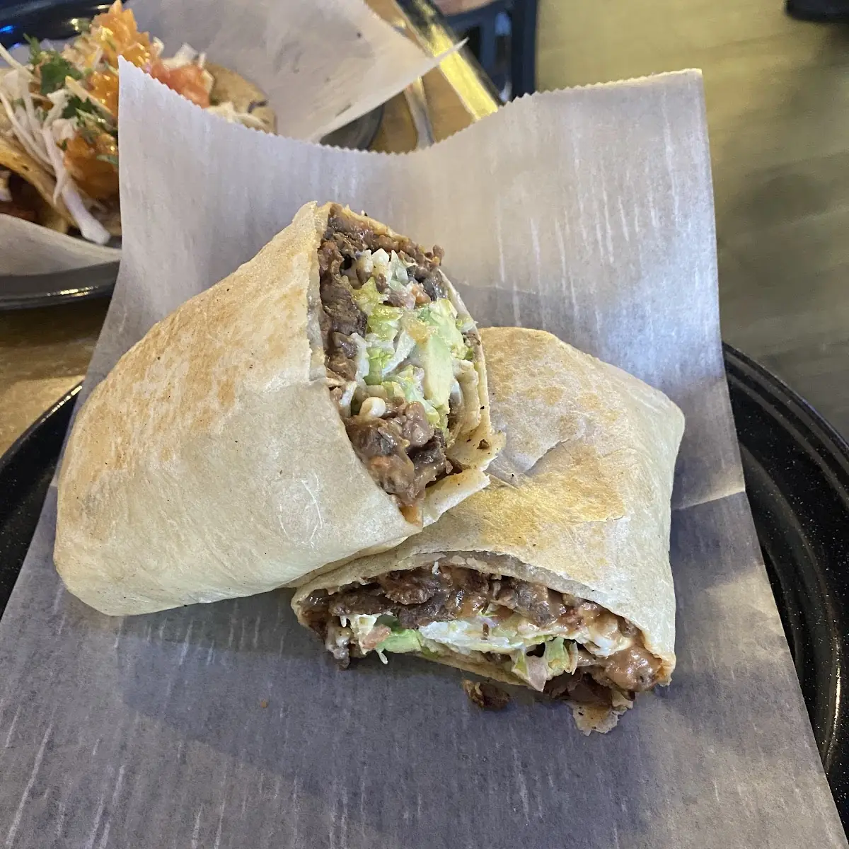 Ground Beef Burrito