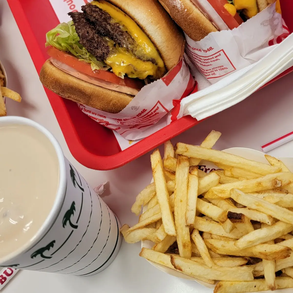 Double Double Cheeseburger & Cheeseburger Combo