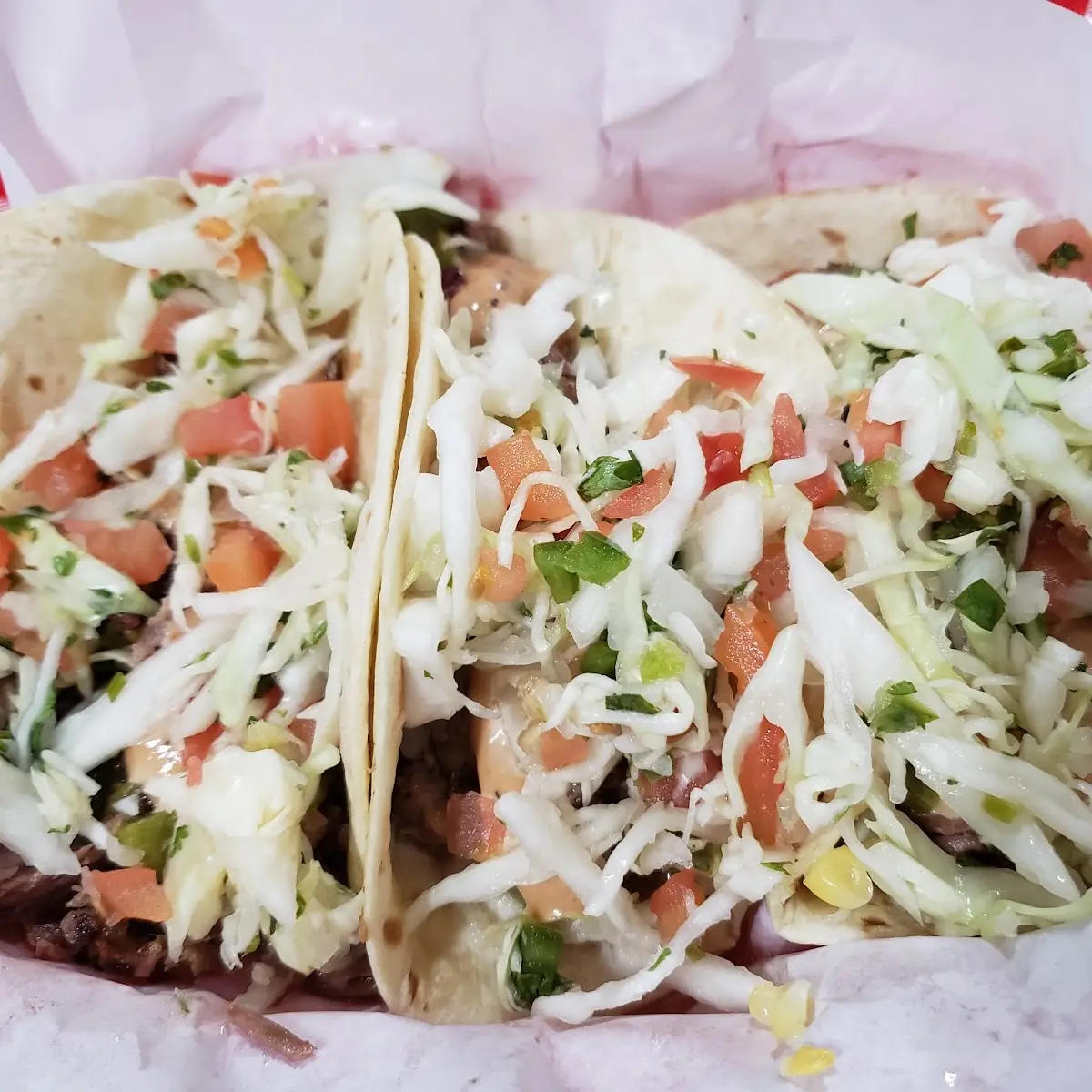 Green Chile Brisket Tacos