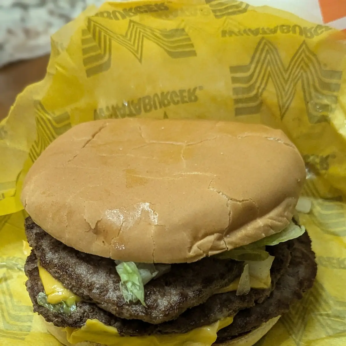 Triple Cheeseburger