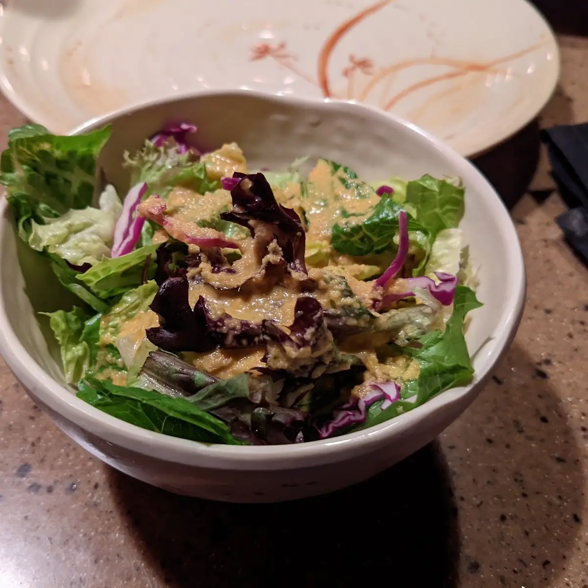 House Salad with Giner Dressing