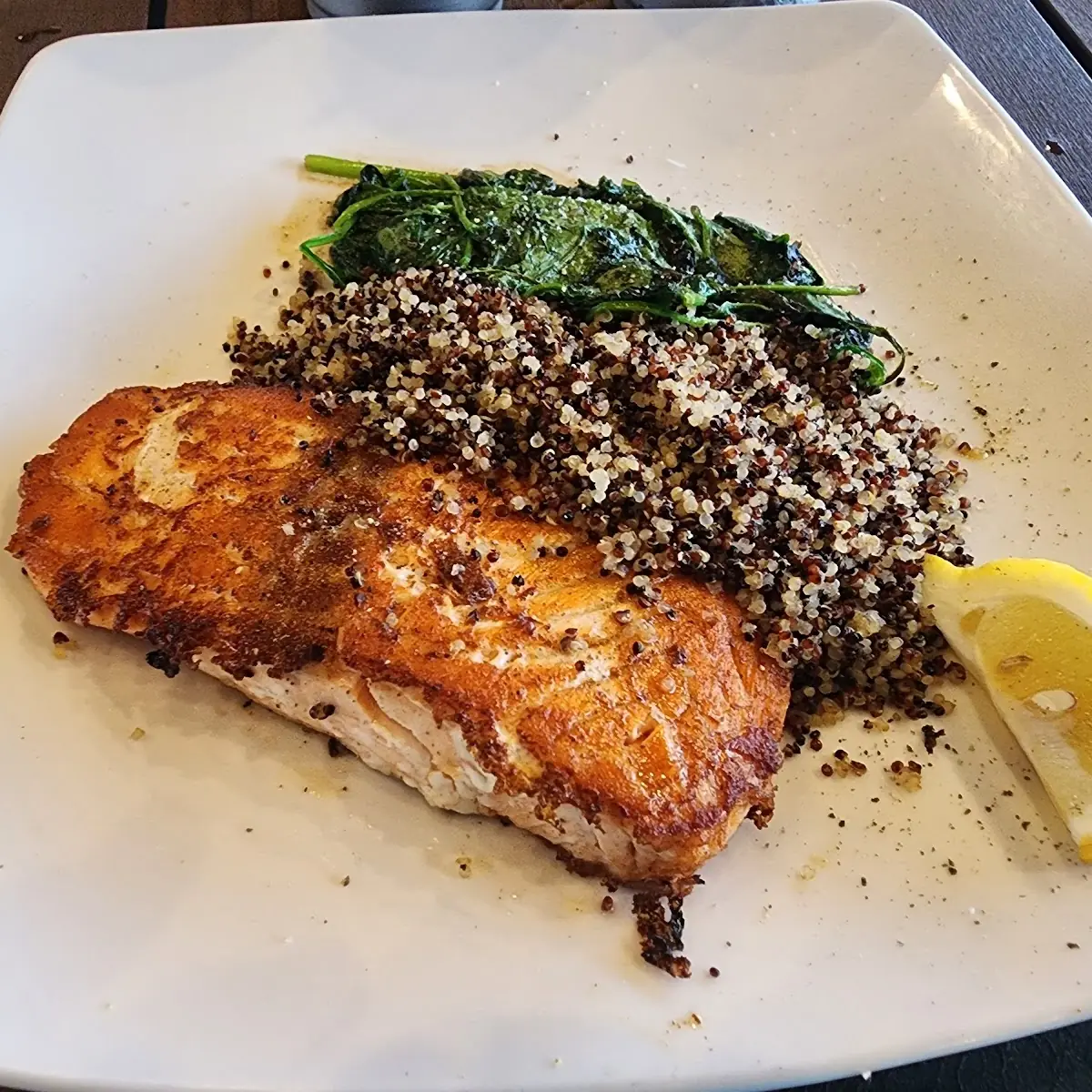 Burbon Glazed Salmon