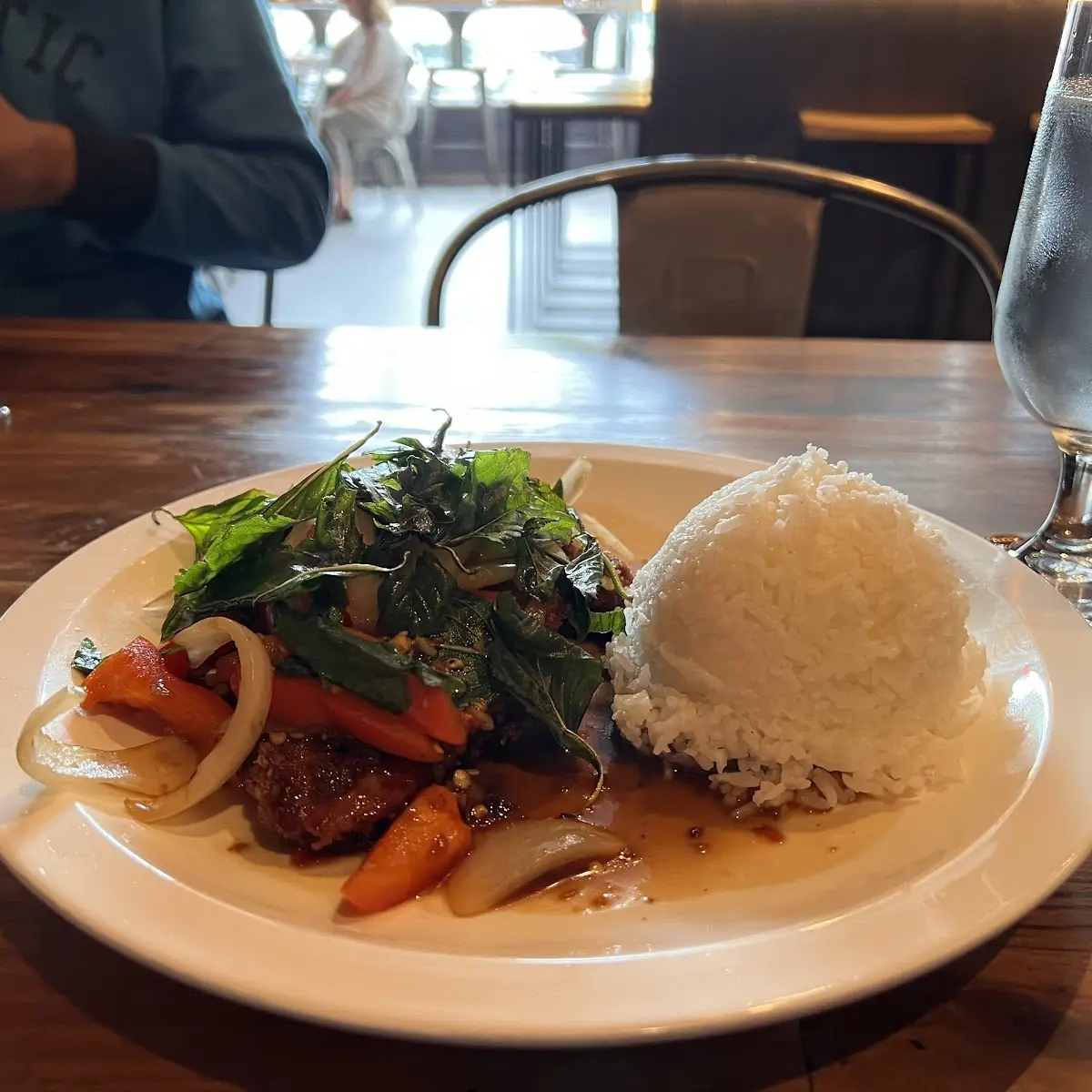 Stir Fry Chicken Basil