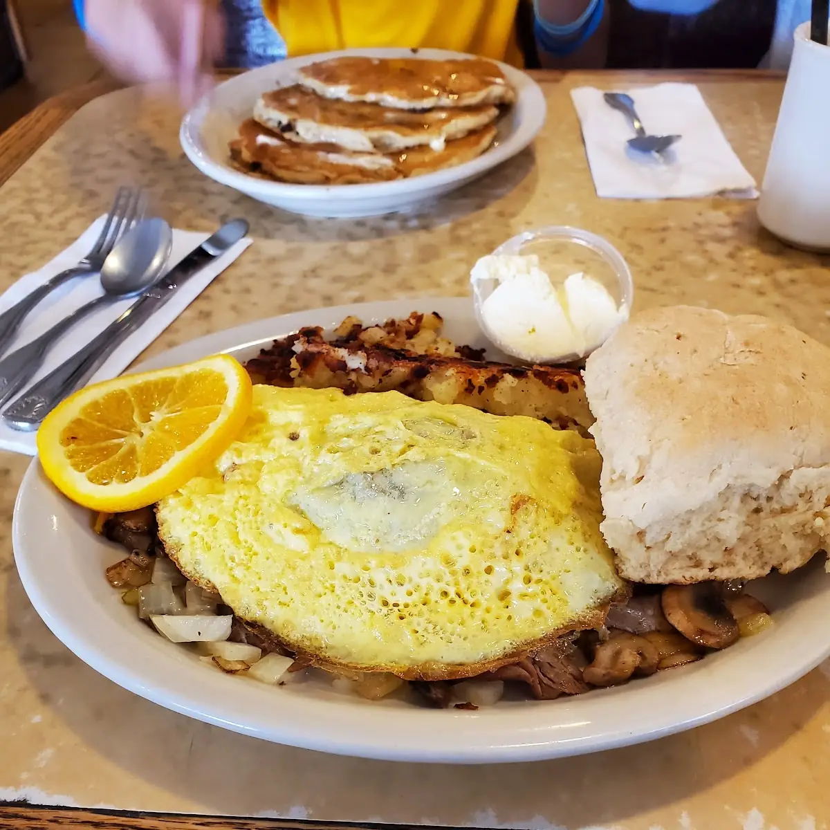 Steak Omelette
