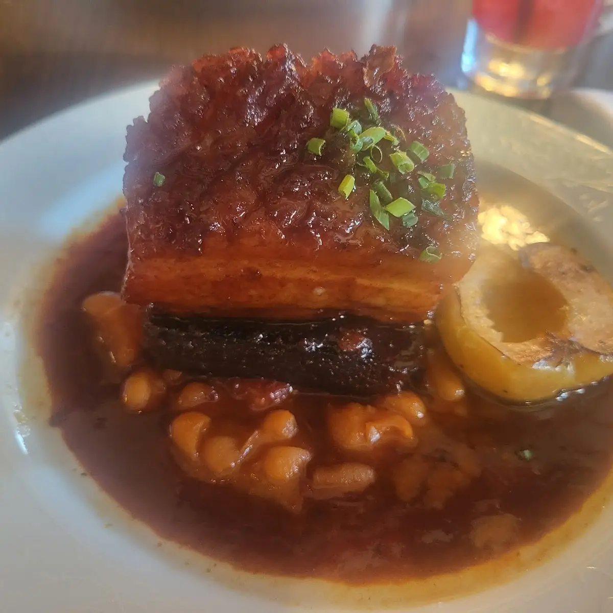 Cider Glazed Pork Belly