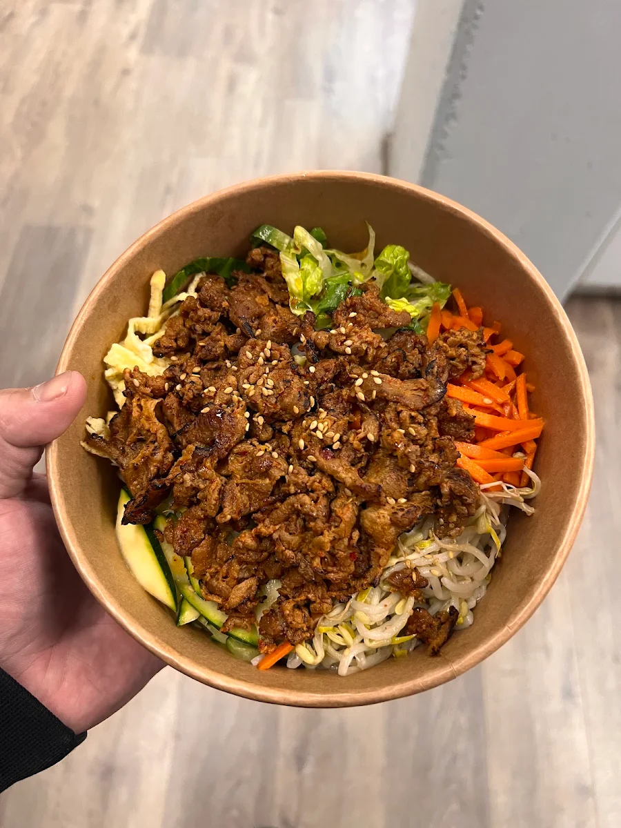 Spicy Stir-fried Pork with Rice