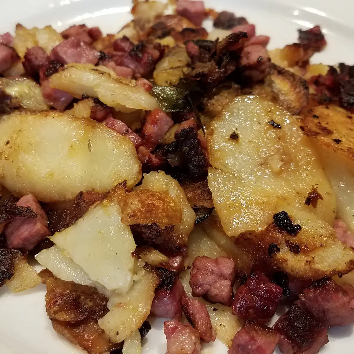 Corned Beef Hash Canadian Bacon