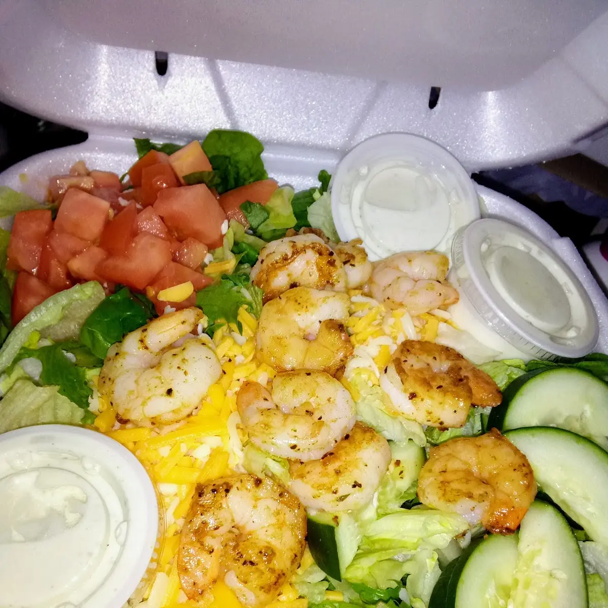 Grilled Shrimp Salad