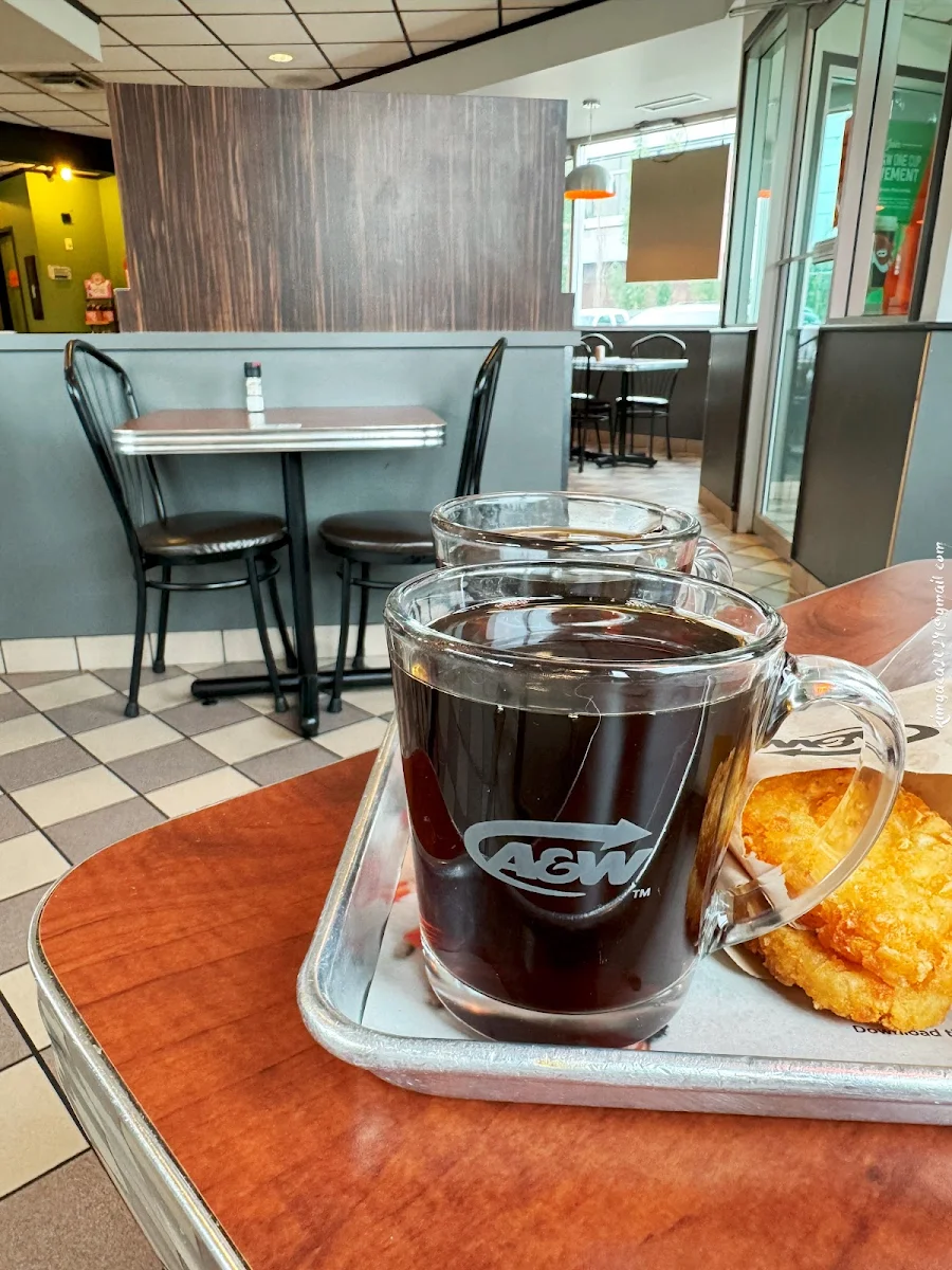 Coffee, A&W Canada