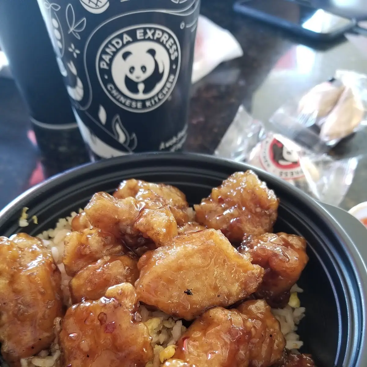 Orange Chicken Fried Rice