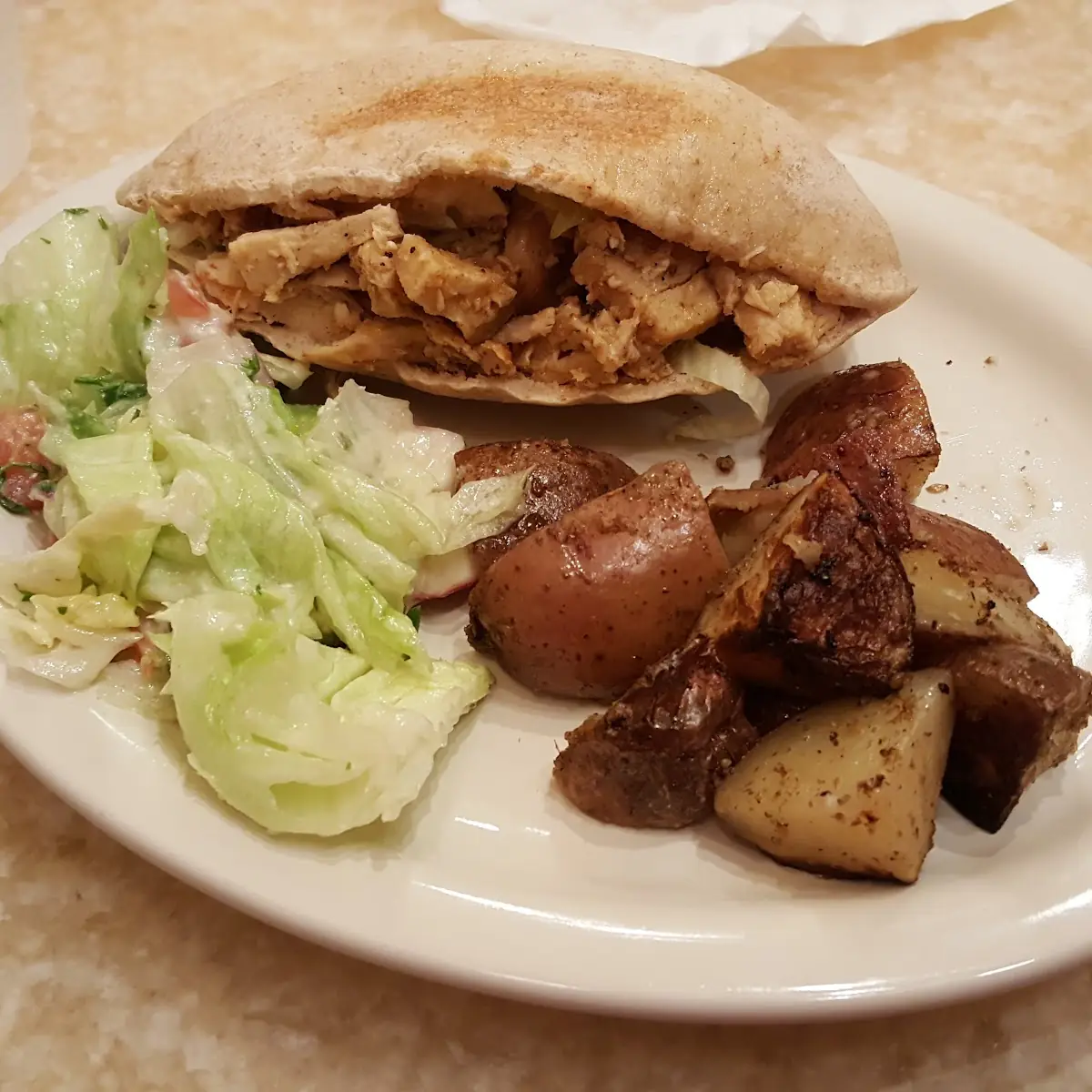 My Chicken Shawarma Platter