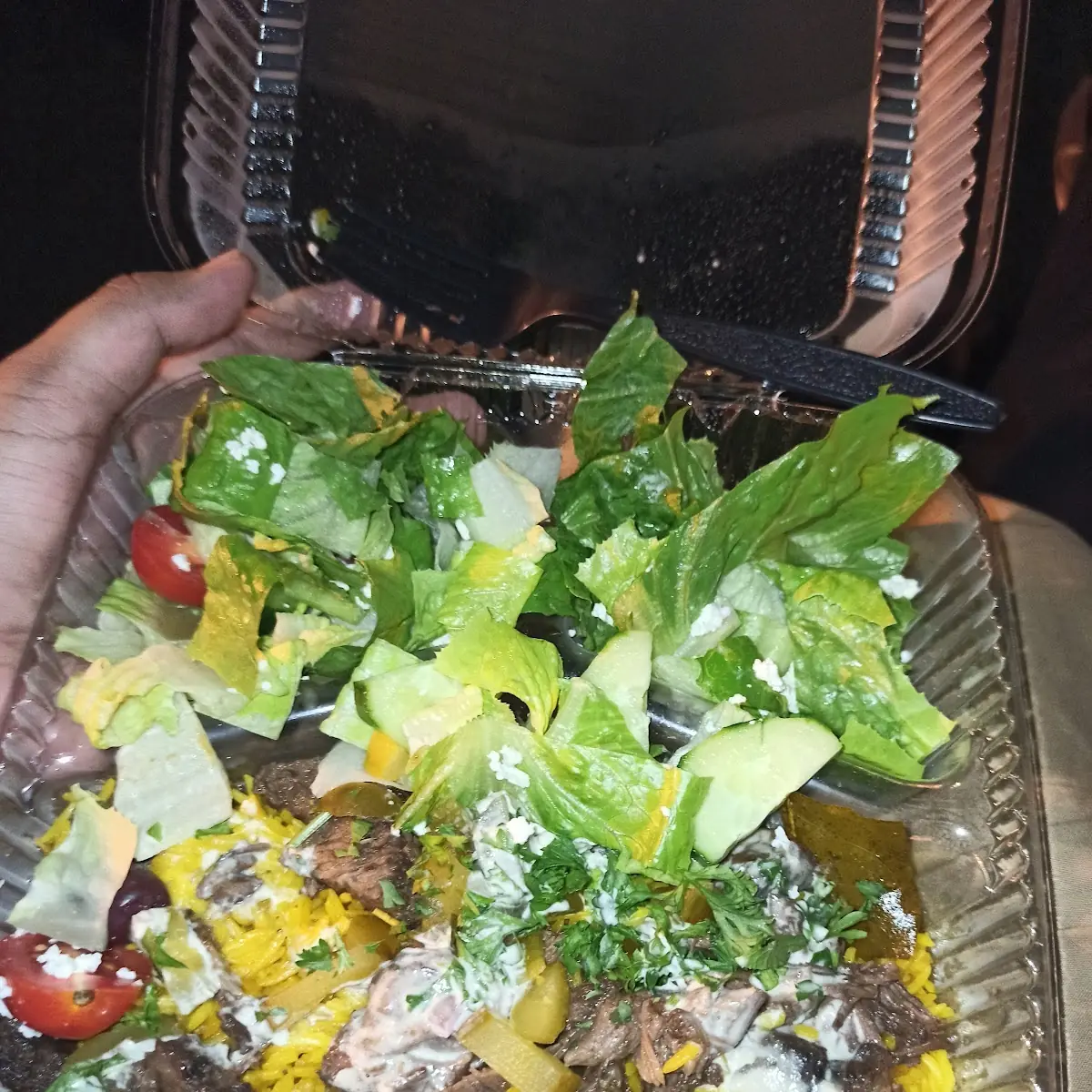 Spicy Beef Shawarma Plate