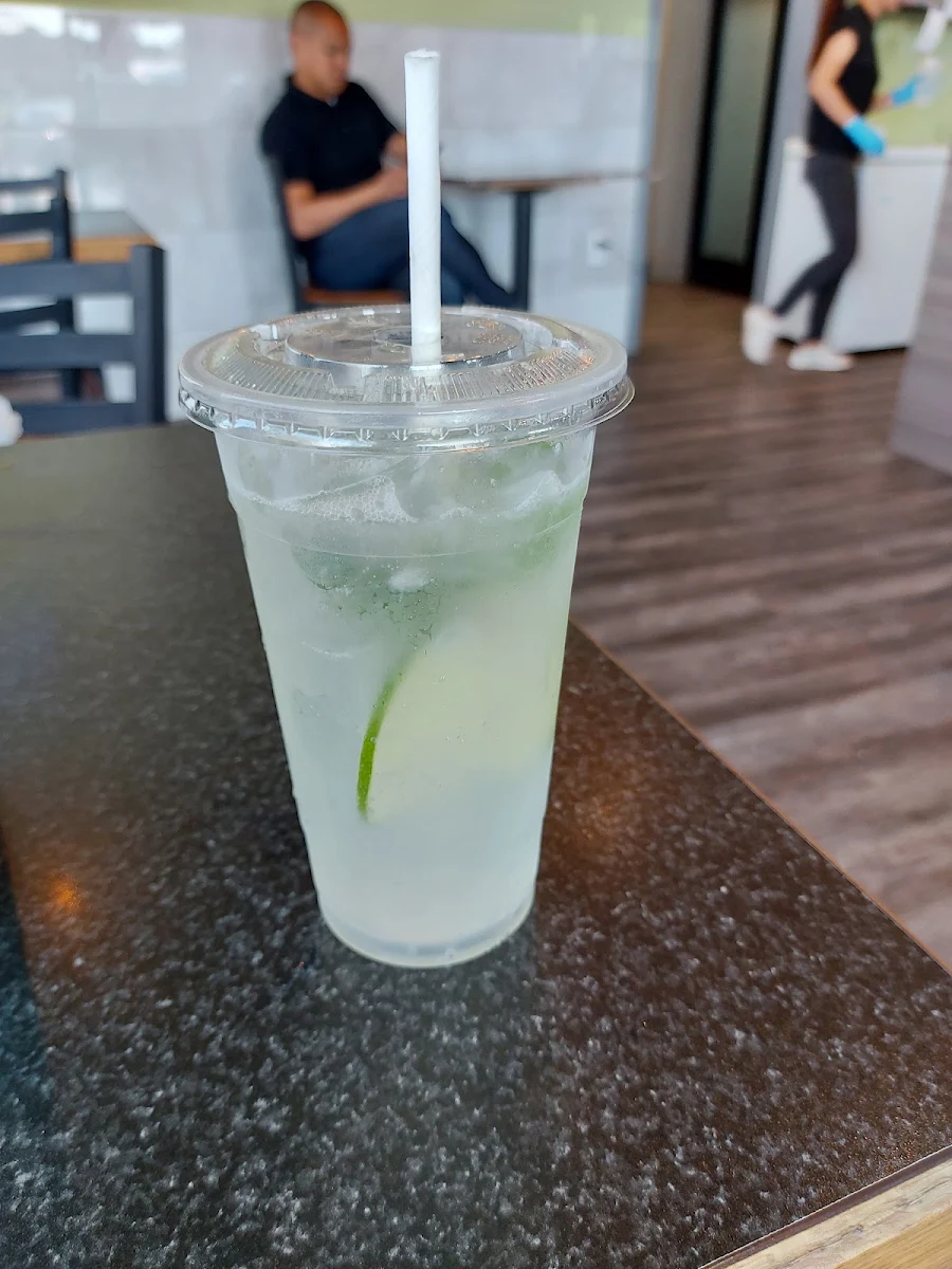 Freshly Squeezed Lime Soda