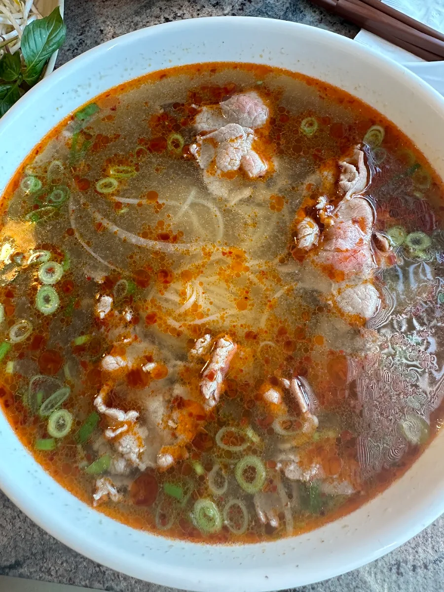 Satay Beef Pho Soup