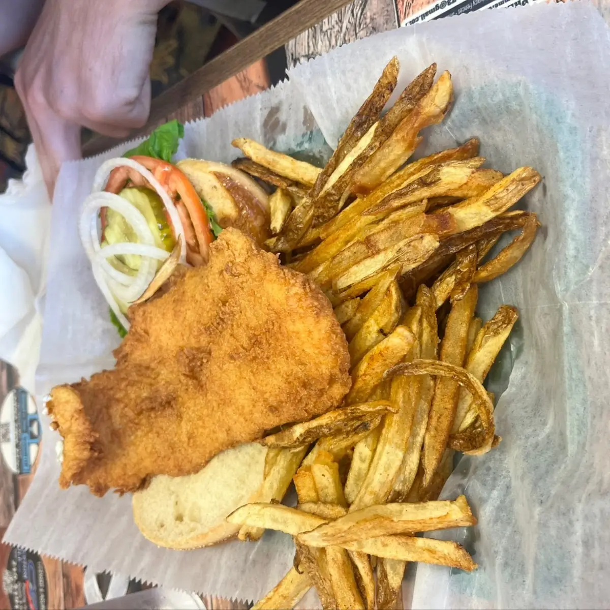 Big Fish Sandwich Platter