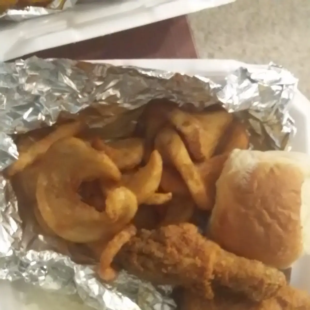 CAT FISH OR PERCH FISH SANDWICH