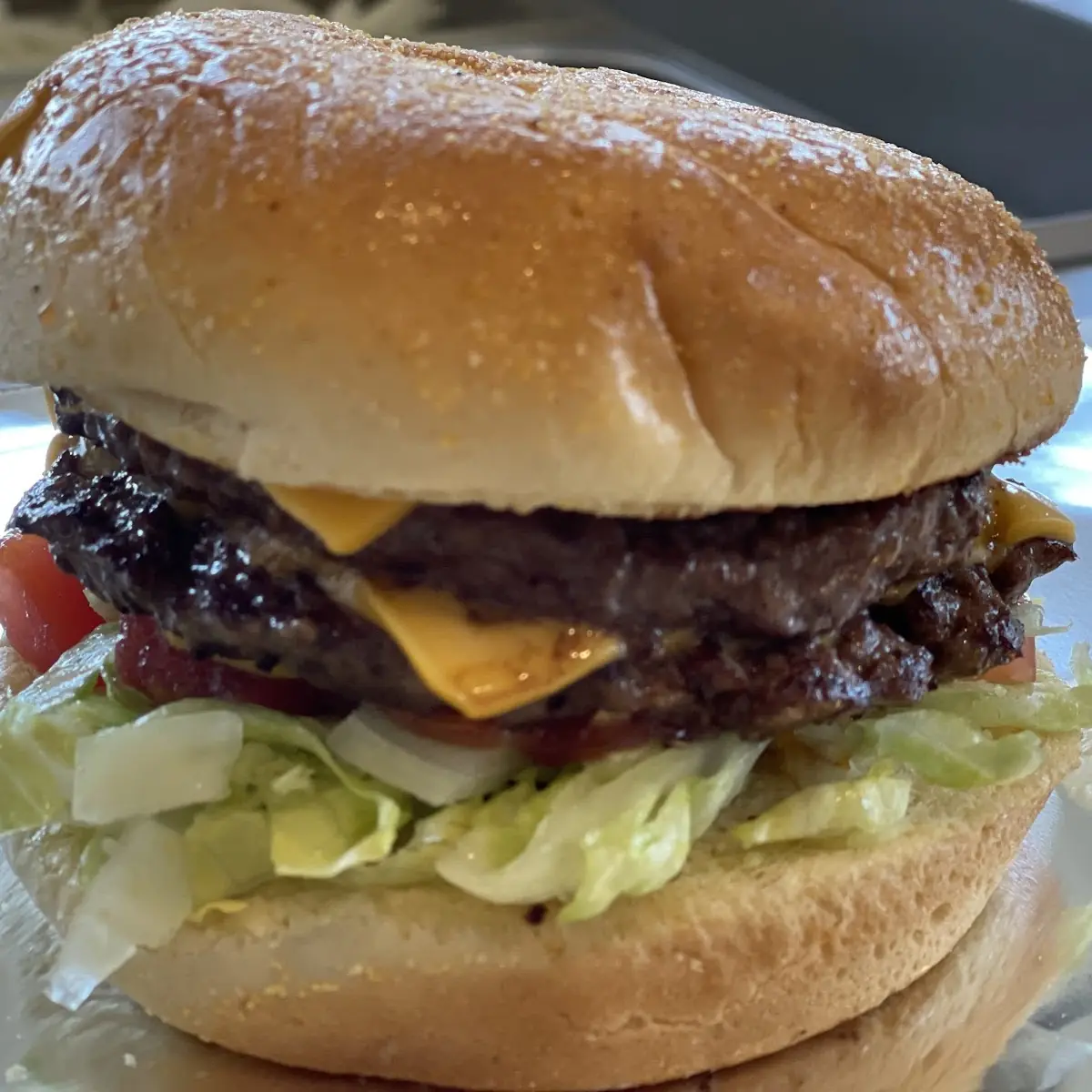 TRIPPLE GYRO CHEESE BURGER