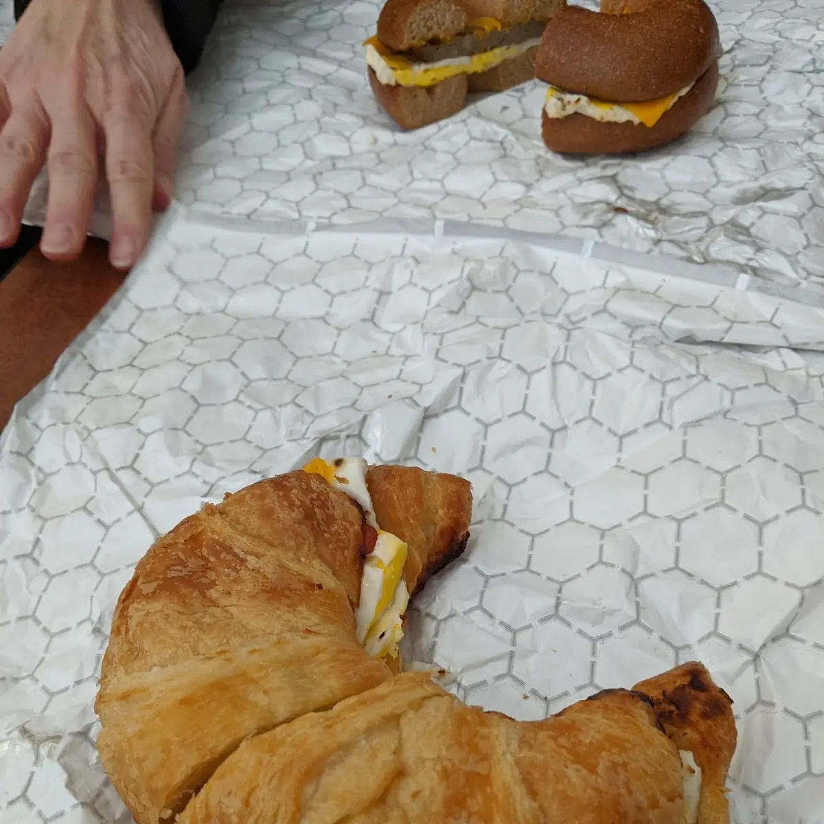 Bacon Egg Croissant