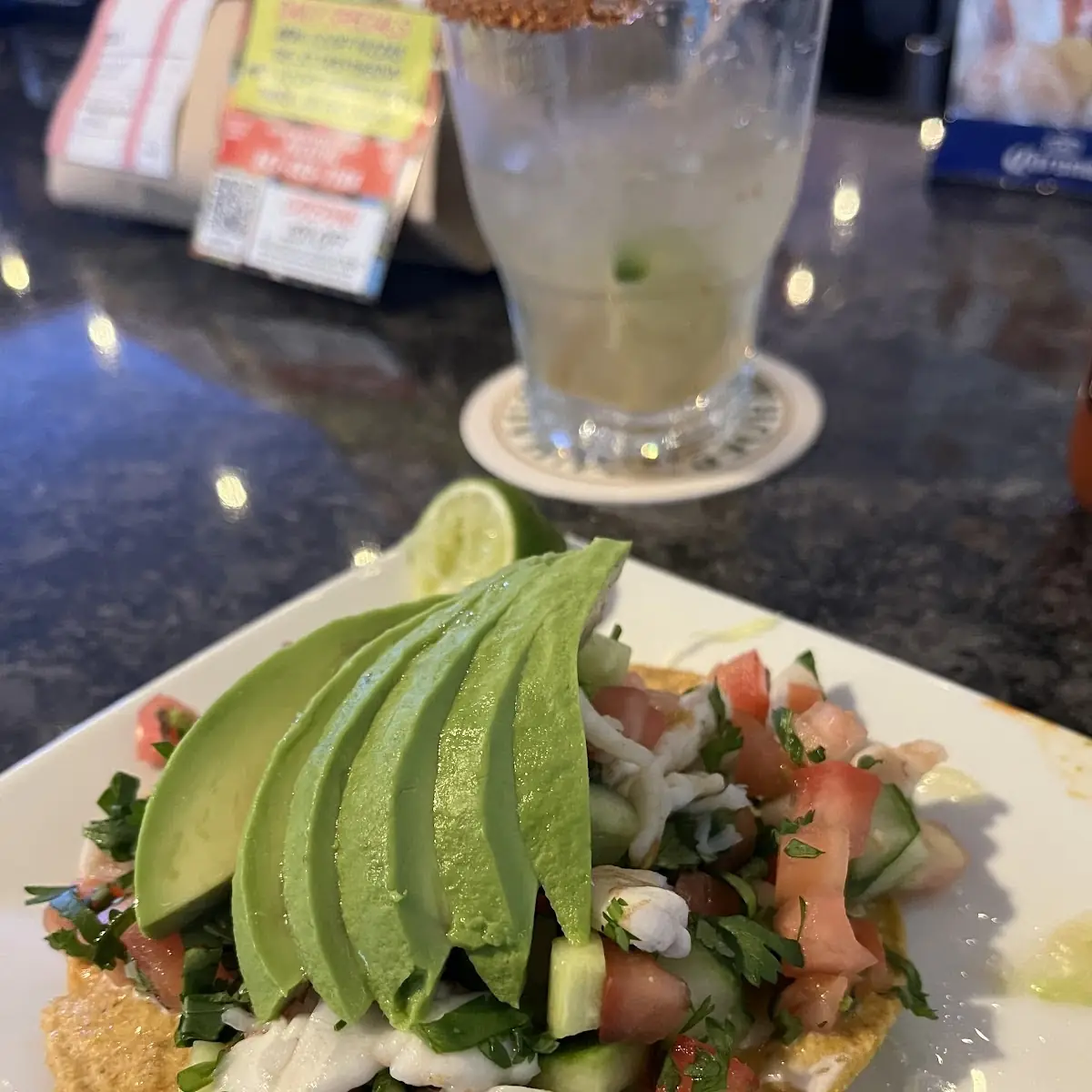 Ceviche Tostada