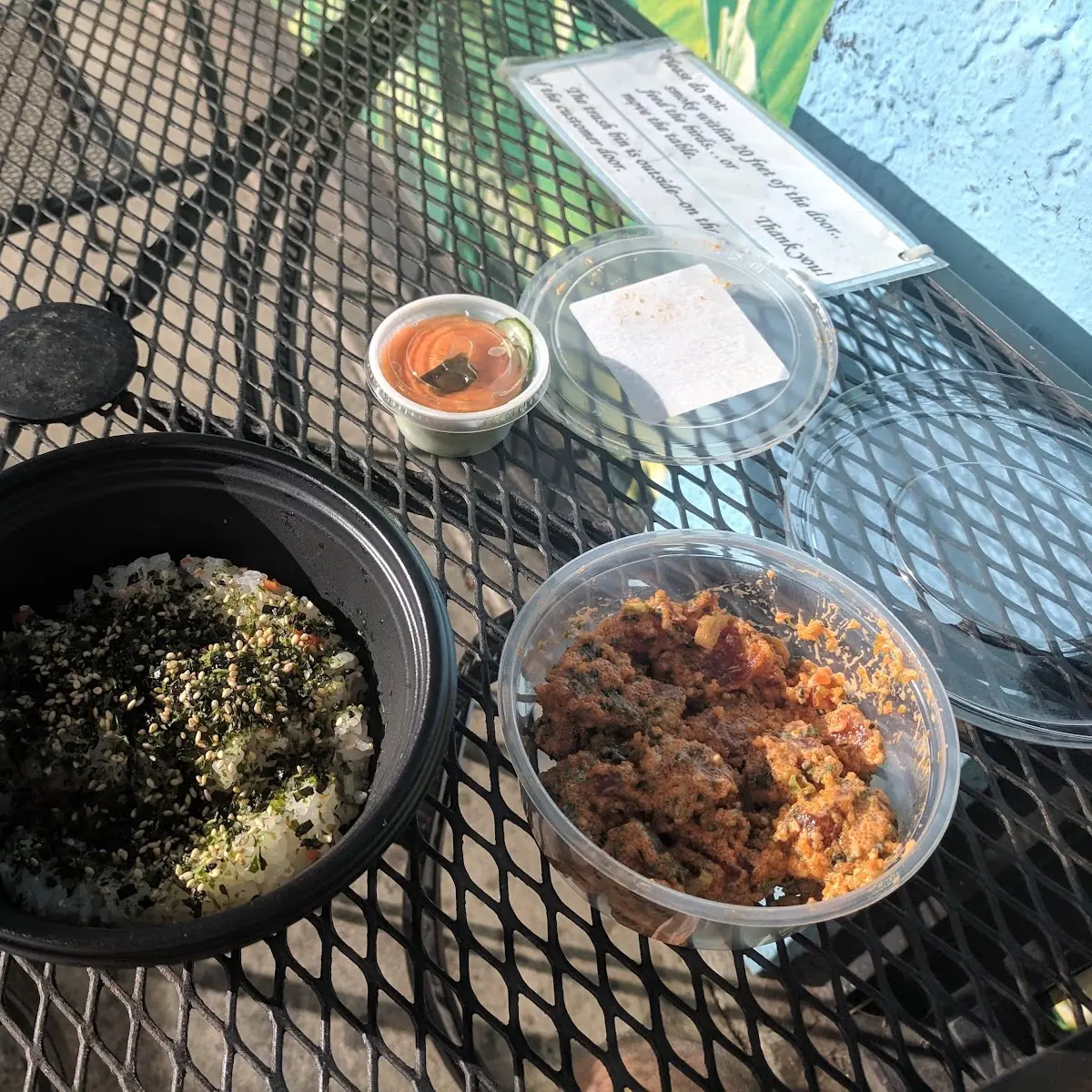Wasabi Tuna Poke