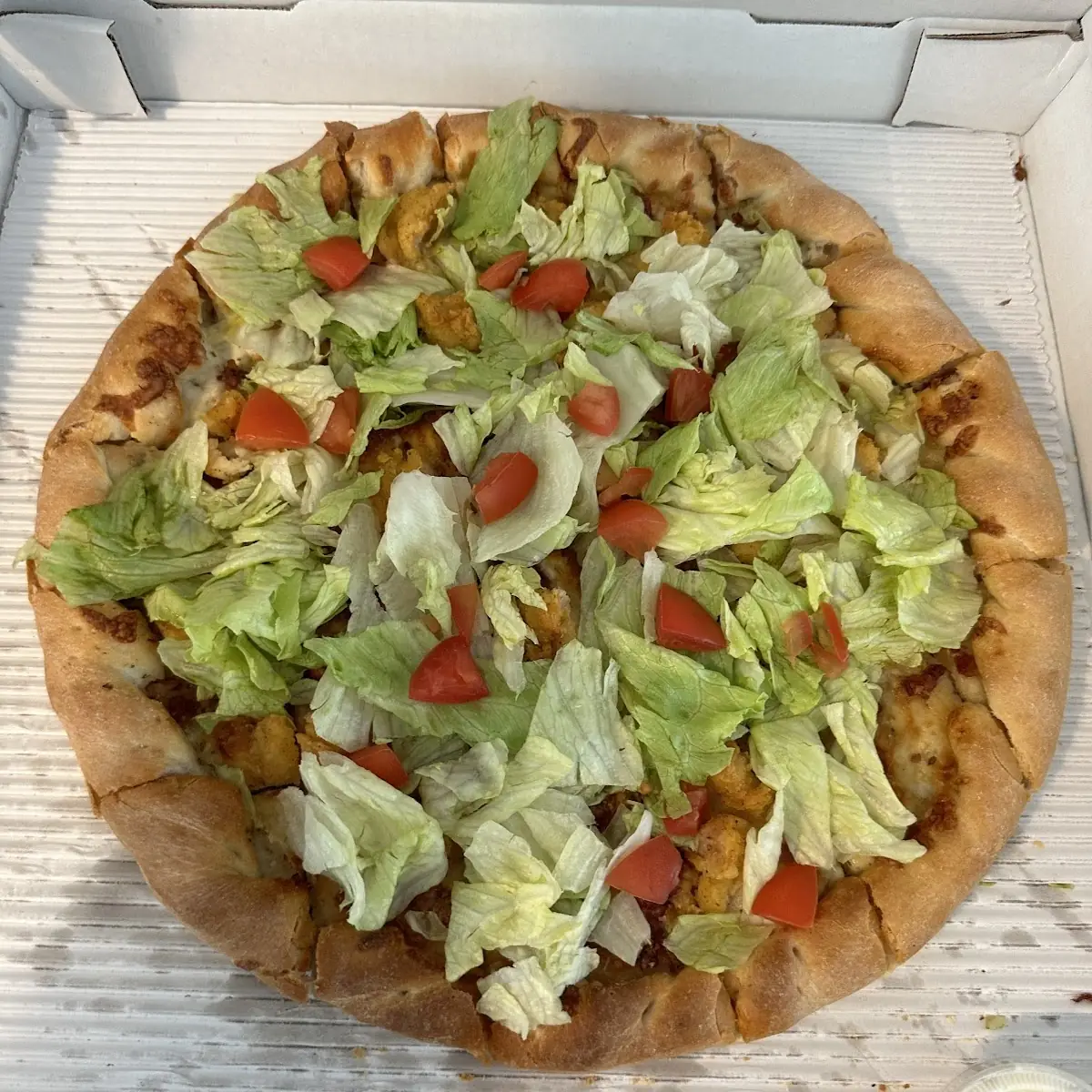 Chicken Bacon Ranch Pizza